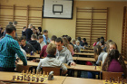 Pierwsze miejsce w Powiatowych Igrzyskach Młodzieży Szkolnej w szachach drużynowych.